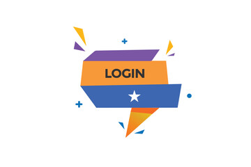  new login website, click button, level, sign, speech, bubble  banner, 
