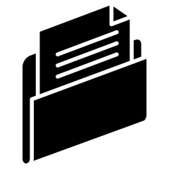 Folder icon are typically used in a wide range of applications, including websites, apps, presentations, and documents related to writing, drawing, and office work.