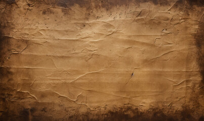 Aged and textured, the dark old paper background reveals a tale of time.