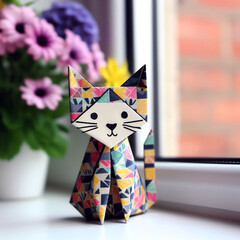 고양이 페이퍼 아트