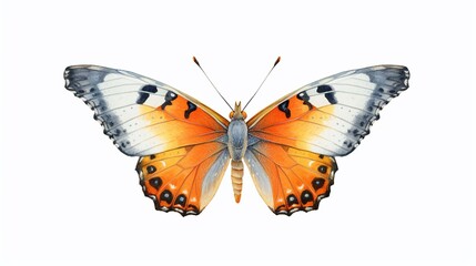 Fototapeta na wymiar butterfly isolated on white