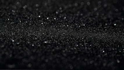 Stardust light silver falling night dark black, texture background, wallpaper