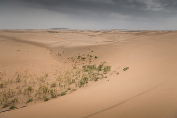 Badain Jaran Desert, third largest desert in China, located in Inner Mongolia