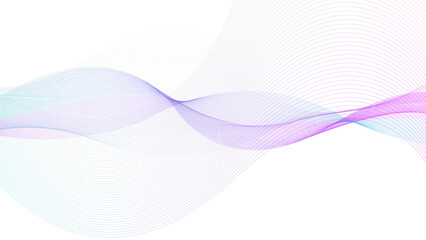 beautiful abstract wave technology background with blue and purple light, digital wave effect, corporate concept