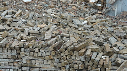 The old fishing village view with the traditional architectures on the south of the China along the ocean coast