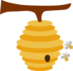 Bee nest icon