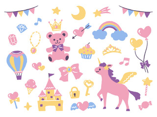 illustration set of fairy tale © yukik