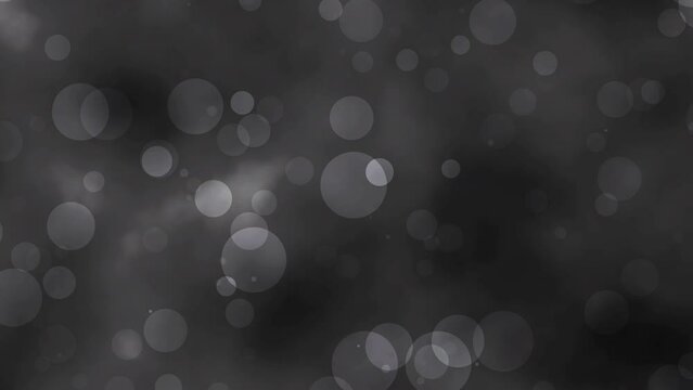 Fondo animado a escala de grises con c&iacute;rculos en movimiento