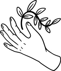 Mystical Female Hand