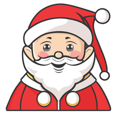 Santa Claus and the Festive Christmas.	