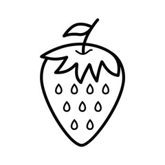 free vector strawberry logo template