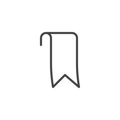 Bookmark line icon