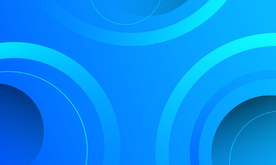 Blue abstract geometric background. Vector illustration