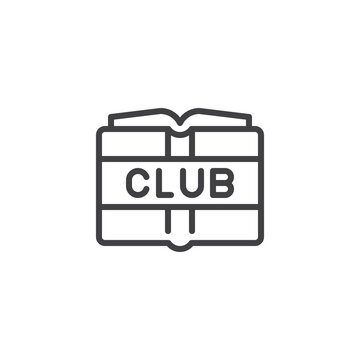 Book Club Line Icon