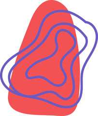 Hand Drawn Organic Shapes