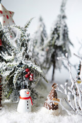Obraz premium christmas tree decorations