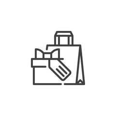 Party Favors line icon