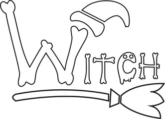 Halloween element vector