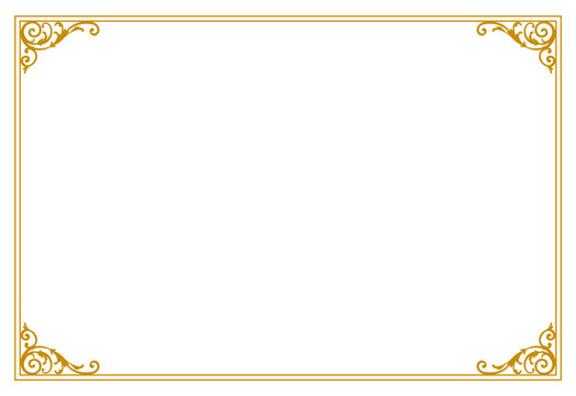 クリスマスに最適なアンティークフレームデザイン