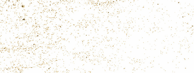 Gold dust grunge urban background. Golden sparkle confetti. Shiny golden grunge wall dust background. - obrazy, fototapety, plakaty