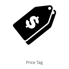 Price Tag and sale icon concept