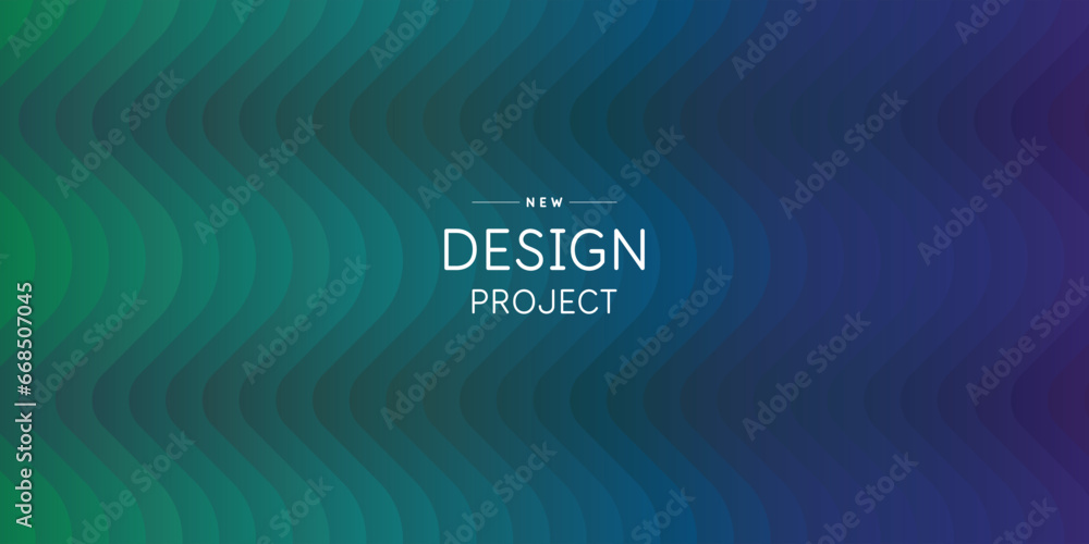 Poster template for the design and placement of text. modern stylish graphics with geometric shapes. a page