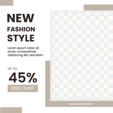 New Fashion modern Instagram Post Template