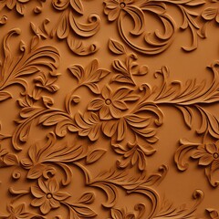 Brown Craft Paper Seamless pattern, Paper Textile