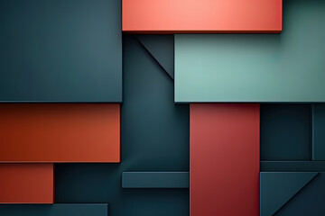 Elegant abstract 3D geometric background, modern, lines, diagonals. Design template or mock up
