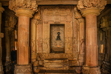 Parshwanath Temple, Khajuraho, Madhya Pradesh, India, Asia.