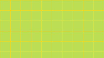 Green and yellow squared paper plaid background