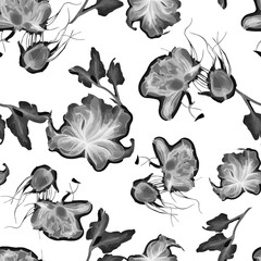 small cute flower pattern on background