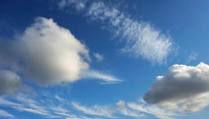 Cumulus Artistry in the Beautiful Sky