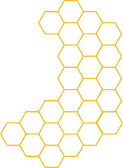 Honeycomb Hexagons