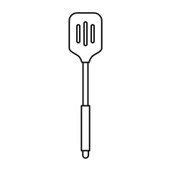 Slotted Spatula Icon For Logo And More