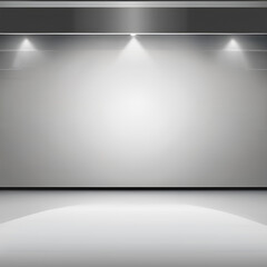 background with spotlights