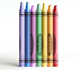 Colorful Crayon Collection