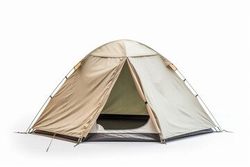 A tent on a white background
