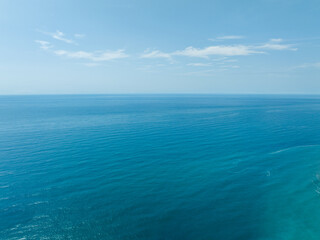 Fototapeta premium Beautiful blue sea and the sky