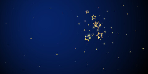 Obraz na płótnie Canvas Twinkle stars scattered around randomly, flying,