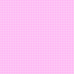 Vector hot pink aesthetic grid pattern background