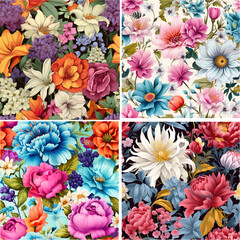 flowers background rose artwork textile ornament print watercolor romantic elegance graphic fabric wallpaper petal