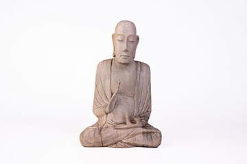 buddha statue isolated