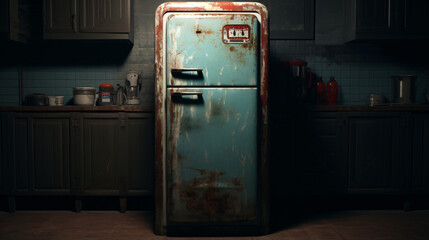 Vintage fridge