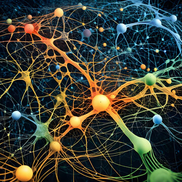 Bioinformatics merges biology and data science, visualizing genetic insights, molecular structures, and computational analysis in AI-generated images free of human elements.