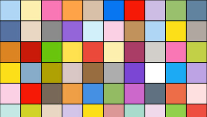 Colorful squares paper plaid background