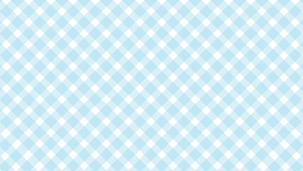 Diagonal blue checkered in the white background