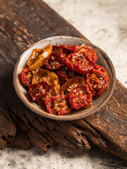 Sun-dried tomatoes, appetizer, Italian cuisine