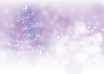 冬の背景ベクター素材