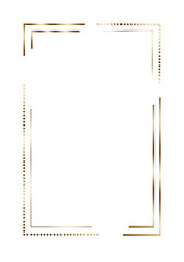 Simple ornamental decorative frame